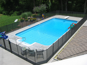 DIY Mesh Pool Safety Fence