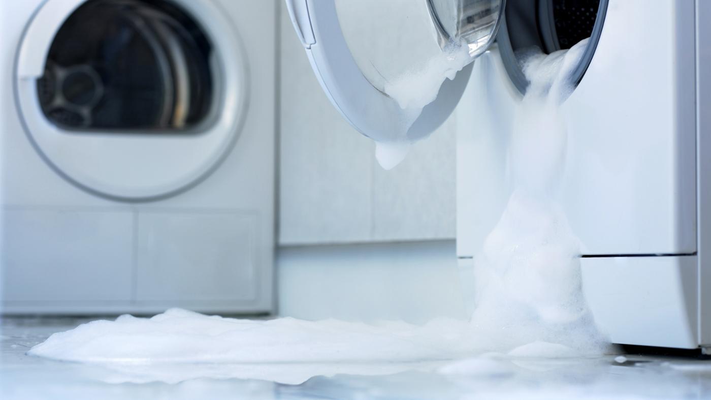 water dripping in washer