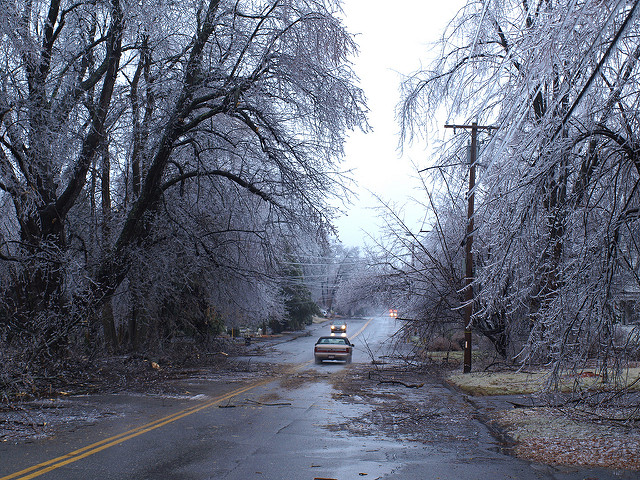 winter power outage