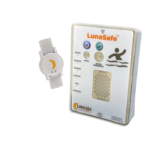 LunaSafe Pool Water Immersion Alarm for Kids and Peets